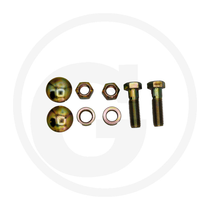 8" Notched Covering Disc Kit with Hardware