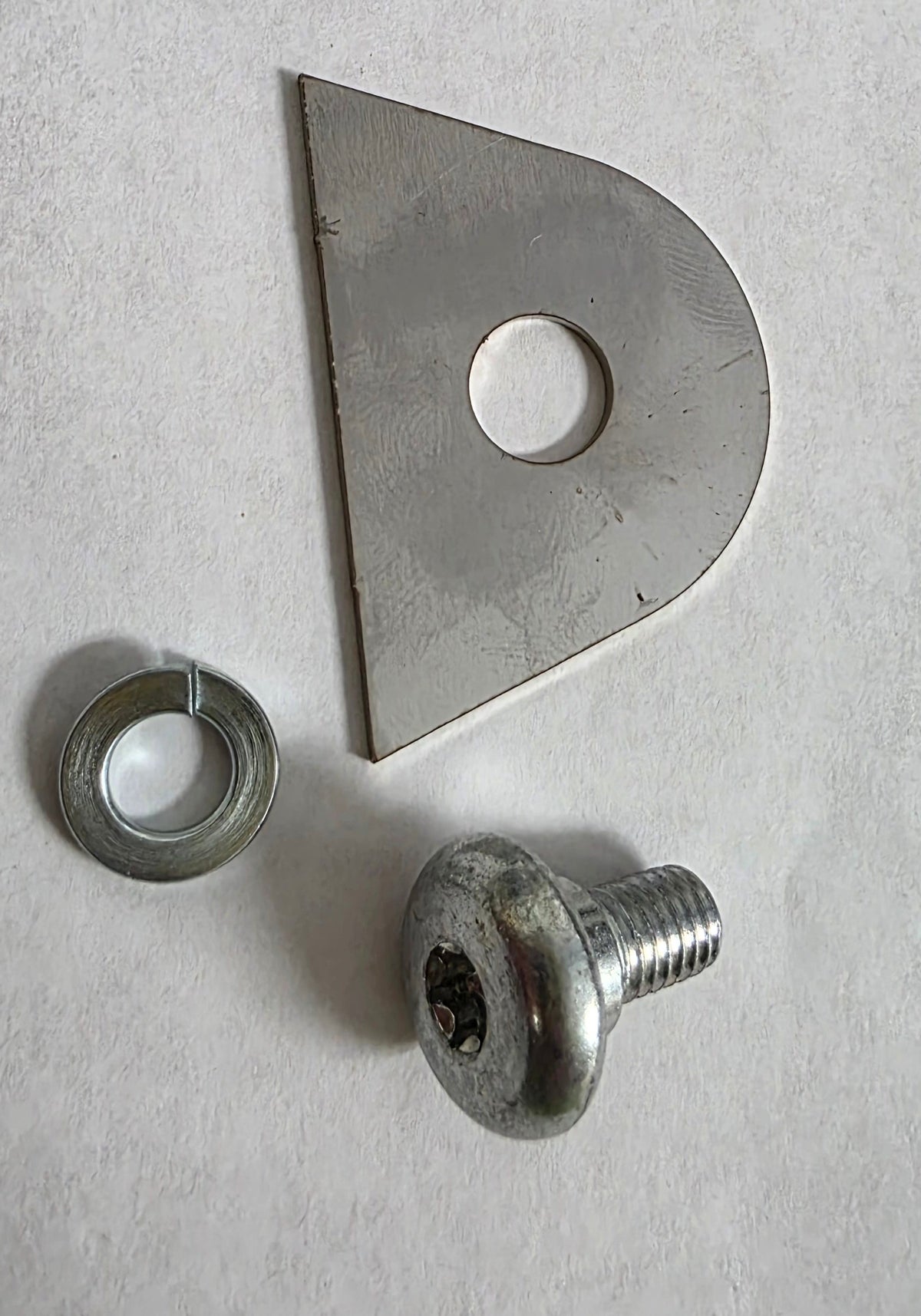 John Deere 600F Series Stainless Floor Sheet Patch Washer with Hardware